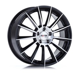 ALU Platišče PLATIN P 74 7,5x18 Črno polirano PLATIŠČA